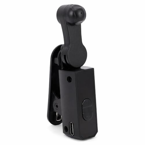 Jiawu Tapper con Automatico per Smartphone Tiktok, Cordless Ricaricabile, 107 velocità Regolabile,Tapper Automatico dello Schermo per Mi Piace in Streaming Live,Attività Ripetitive (BLACK)