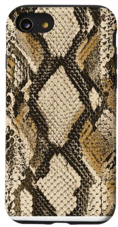 Snakeskin Print - Snake Reptile Animal Rattlesnake Case for iPhone SE (2020) / 7/8