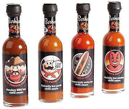 Treat Factory Barbecue Bad Boys Sauce Selection BBQ Chilli Hot Sauce Gift Pack