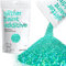 Hemway Glitter Paint Additive - Turquoise Blue Holographic | Fine Metallic Flakes for Adding Sparkle to Paints & Wood Varnish | Add to Emulsion, Acrylic & Latex for Indoor Sparkly Walls | 100 g