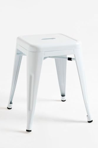 Regalos Miguel - Pack 2 Taburetes Torix Pequeños 45 cm - Blanco