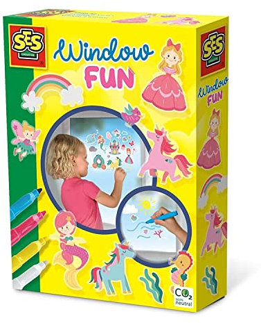 SES Creative 14272 Fensterbilder-Märchenwelt