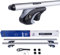 DGH SYSTEM Kompletter Aluminium-Dachträger Easy Line Basic Plus 135 cm kompatibel mit Mercedes-Benz Citan W415 ab 2013 mit offener Dachreling, abschließbar, Nutzlast 90 kg