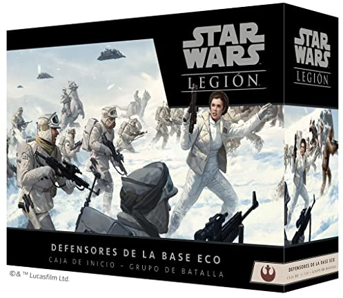 Star Wars Atomic Mass Games Legion, Verteidiger der Basis-Eco, Miniaturspiel auf Spanisch, SWL122ES