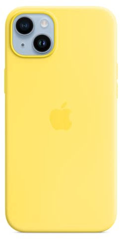 Apple iPhone 14 Plus Silicone Case with MagSafe - Canary Yellow 