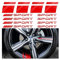 JJNNJ 2Pcs Maniglie con Impugnatura in Paracord, Maniglioni per Roll-Bar, Accessori Interni per Auto Del Roll Bar, Maniglie Grip per Auto Tetto, Maniglie di Sicurezza a Bordo Del Veicol(Rosso)