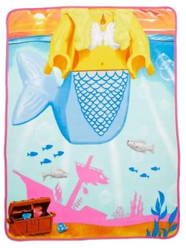 LEGO® Mermaid 5007185 Überwurf, 116,8 x 152,4 cm, weich, warm und bequem