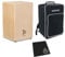 Schlagwerk CBA20S Cajon Schnell-Bausatz Large + keepdrum Cajon-Rucksack + Sitzpad