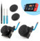YHX-OU JoyCon 3D Joystick Manette de Jeu pour Nintendo Switch Switch OLED Switch Lite 3D Joystick Analogique Accessoires de Joystick Analogique 2 Pièces + 2 Capuchons de Manette + Outils