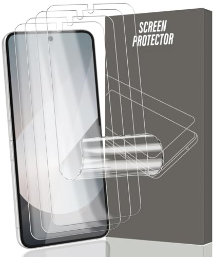 Gelaasso Pellicola Protettiva per Samsung Galaxy Z Flip 3/4/5/6 [Non Vetro], HD Trasparente TPU Film Pellicola 4 Pezzi, 3D Copertura Completa, Pellicola Protezione per Samsung Galaxy Z Flip 3/4/5/6