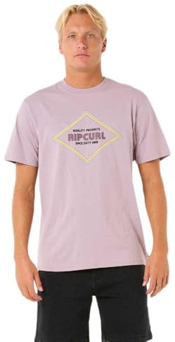 RIP CURL Surf Revival Yo Mumma Short Sleeve T-Shirt XL Purple