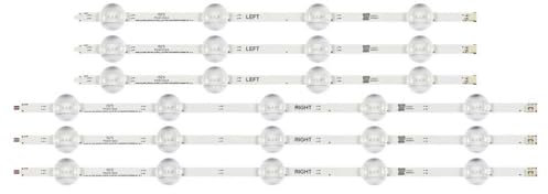 GFJHFDCR LED-Hintergrundbeleuchtungsstreifen, 9 Lampen, kompatibel mit 49-Zoll-TV-Modellen 49VLX600 49VLX70LDL 49VLX7020 49VLX7010 49VLX6950BP 49VLX7980 49VLX6000 49VLX7850BP