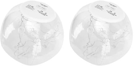 Bewinner Boule Lumineuse Solaire Flottante pour Piscine, 35 Cm, Gonflable, étanche, à LED, s'allume Automatiquement la Nuit, Décoration de Fête pour Piscine, Décoration Extérieure (Colorful)