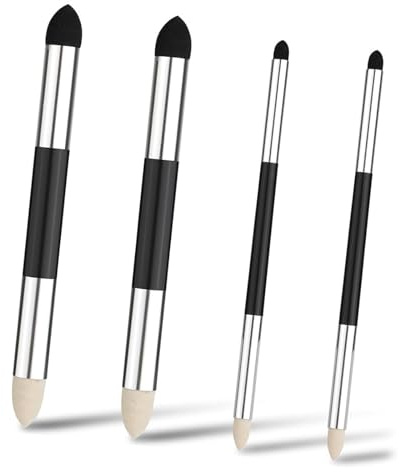 Artist Blending Stumps | Homiladi 4PCS Blending Pencil - 2 Sizes Double-Headed Paper Stumps with Soft Foam Tips | Reusable Pastel, Charcoal Blender for Drawing, Sketching & Art Techniques
