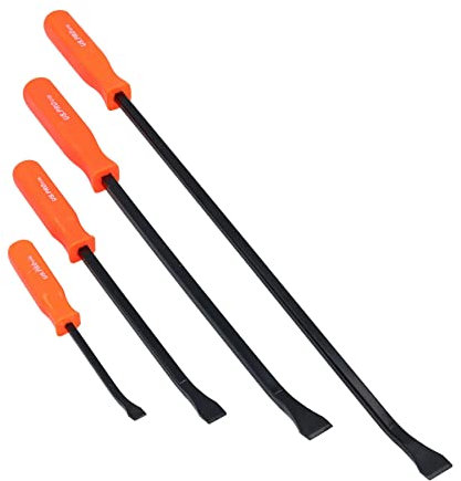4pc Pry Bar Wrecking Crow Crowbar Remover Removal Tools 200mm - 600mm
