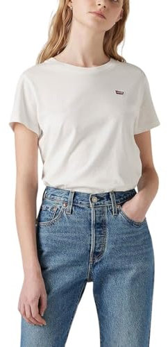 Levi's The Perfect Tee, T-Shirt Donna, White, S