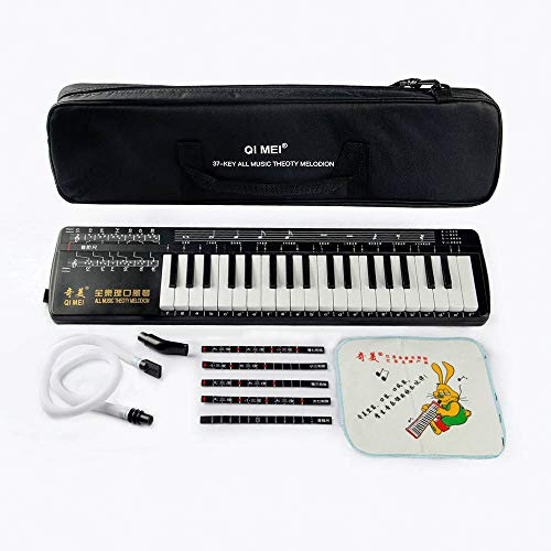 Qimei alle Musik theoty MELODION 37 Tastatur Professional Melodica Mundharmonika spielen Musikinstrumente
