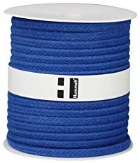 Hummelt® SilverLine-Rope Baumwollseil Baumwollkordel (H) 8mm 40m dunkelblau auf Rolle
