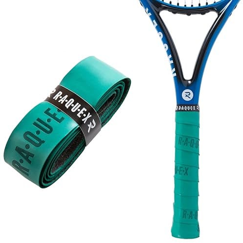 Raquex Enhance Schlägergriff (14 Farben) - für Tennis, Padel, Badminton, Pickleball und Squashschläger. 14 Farben. Hochwertiges, Selbsthaftendes Griffbandër für Tennisschläger