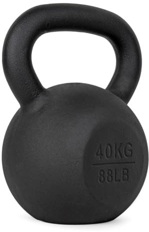 VirtuFit Kettlebell Pro - Kettle Bell - Gusseisen - 16 kg - Krafttraining - Gewichten