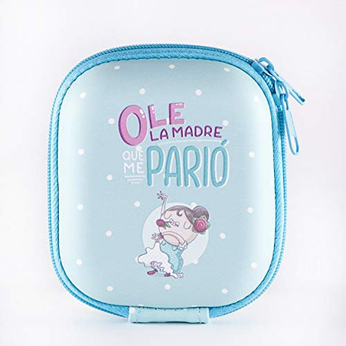 Funda UniversalMiss Borderlike para Airpods, Iwatch o smartbands, auriculares, cables, pendrives y mucho más.