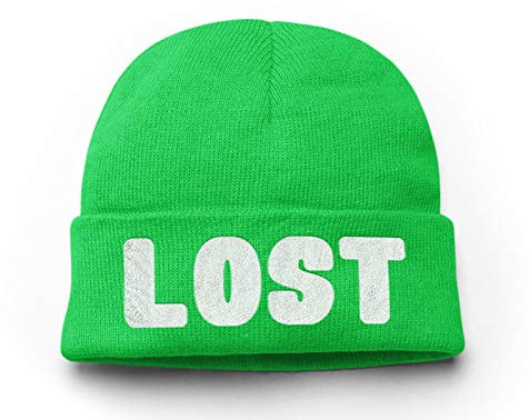 tshirtladen Lost Wintermütze Gamermütze Mütze für Damen und Herren, Farbe: Grün