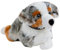 Uni-Toys Kuscheltier Hund Australian Shepherd Blue Merle 40 cm liegend