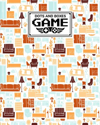 Dots And Boxes Game: Dots & Boxes Activity Book Lamps And Plants Cover - 120 Pages!, Dots and Boxes Game Notebook - Short or Long Games (8.5 x 11 inches) by Holger Winter