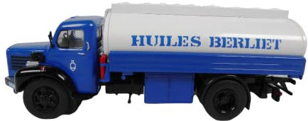 OPO 10 - Camion 1:43 Compatibile con Berliet GLR8 M2 Cistern Huiles 1960 - BER39