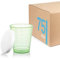 Tuuters 75 Medikamentenbecher, 30ml – bruchsicher, Schnapsbecher, Medizinbecher (Grün + Deckel)