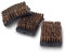 Broil King 64658 Testine di ricambio Palmyra, 3 pezzi, nero