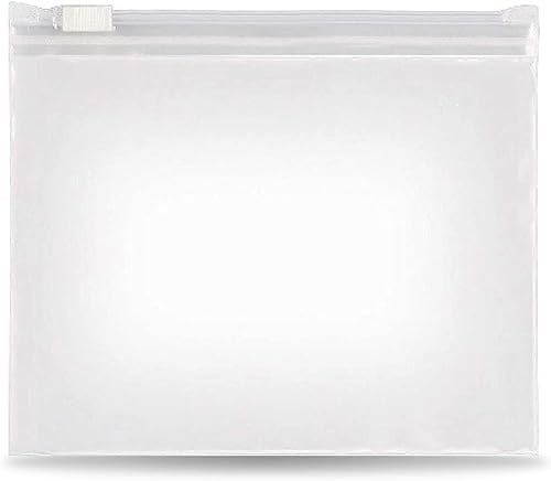 ZIP Beutel im DIN A4 Format - 50 Stück, verschließbare Plastikbeutel 225x301 mm (DIN A4 Querformat)