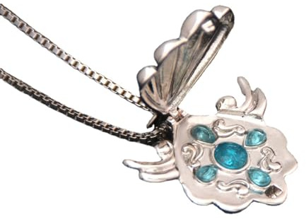 MayDee Mermaid Melody Halsketten Sieben Farben Muschel Halskette Damen Anhänger, Nanami Luchia Princess Accessoires (E)