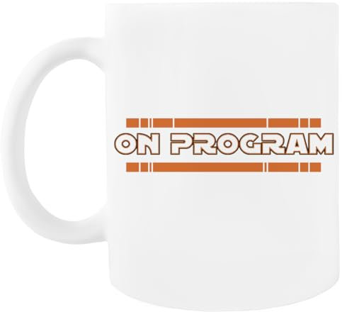 Generisch On Program - Andor Weiße Kaffeetasse Aus Keramik