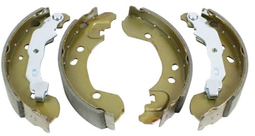 Bremsbackensatz Ø203 hinten mit Hebel 231-05-015 kompatibel Clio III BR0/1 CR0/1 Modus/Grand F/JP0 KR0/1 SB SR Note E11 NE11 E12 Micra K12