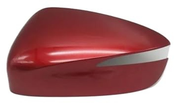 Wing Mirror Cover Cap For Mazda CX-3 2016 2017 2018 2019 CX-5 2015 2016 Outside Auto Wing Door Side Mirror Shell Housing Lid Cover Cap 1pcs Rearview Mirror Housing (Color : Red, Size : left)