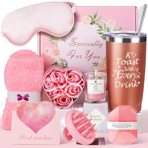 RYLIFEOGI Geschenke für Frauen, Geburtstagsgeschenk für Frauen Schwester Mama Geschenkideen Geschenk Freundin Geburtstag Geschenkset Valentinstag Muttertag Weihnachtstag