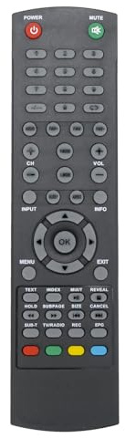 Telecomando Compatibile con ARIELLI TV LED-24H19T2 LED-43A114T2 32N218T2 | LED-40A114T2 LED-32N218T2