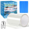 Paistely Pool Flicken Klebeband Unterwasser, Transparentes Wasserdichtes Klebeband 8 cm x 100 cm, Poolflicken Selbstklebend Unterwasser Zur Reparatur Verschiedener Schwimmbadoberflächen (Klebeband)