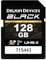 Delkin Devices Black Rugged SDXC Memory Card, UHS-II, C10, U3, V60, Full HD & 8K Video, Fast Speeds Up to 290MB/s Read, 190MB/s Write, Ideal for Photographers and Videographers (128GB)