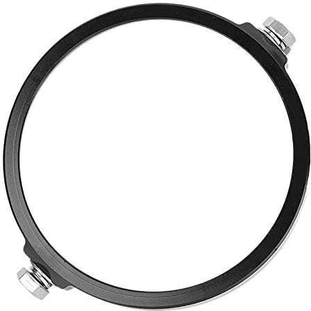 Agwuoetr Universal Schwarz 5,75 Aluminium Runde Scheinwerfer GehäUse Scheinwerfer Trim Ring Halterung MotorräDer