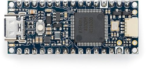 Arduino Nano R4 with Headers [ABX00143] - Compact Renesas RA4M1 Microcontroller Board, Pre-Soldered for Breadboarding, Qwiic Connector, Programmable RGB LED, Compatible with Arduino IDE