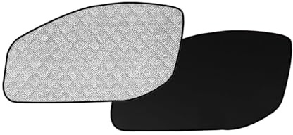 2er Set Magnetische Thermomatte Innen für VW New Transporter (2024-2026) & Ford Transit Custom (ab 2023) | Auto Sonnenschutz Seitenscheiben | Verdunkelung & Hitzeschutz