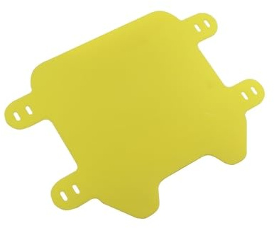 Fit For SURRON Light Bee X Parts Motorcycle Front License Number Plate Motorbike Registration Plate Holder Bracket Foldin(Yellow)