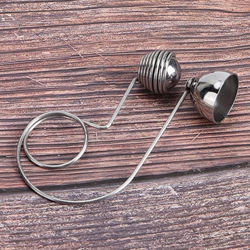 Rcniso Stainless Steel Egg Opener, Cracker Cutter for Soft Boiled Hard Boiled Uncooked Eggs with Round Circle Design