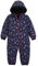 Killtec Kinder Skioverall Karter Mini - Schneeanzug mit Kapuze - 10.000 mm Wassersäule - Skianzug für Mädchen und Jungen, dunkelnavy, 110/116, 34238-000
