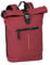 New Rebels Unisex Wasserabweisender Rolltop-Rucksack 21l Rolltop-Backpack mit 15,6-Zoll-Laptopfach Reiserucksack mit Klickverschluss – Rucksack mit Vordertasche flexible Aufbewahrung Burgundy roth