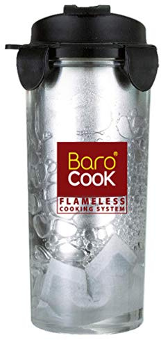 Barocook Flameless Cooking System BC-004 – Self Heating Coffee & Food Warmer Tumbler 13oz (400ml), Portable MRE Heater, No Gas Fire or Electricity, for Camping, Travel & Emergency