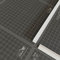 Cornière PVC blanc Haut.10/15/20/25/30/35/50mm Longueur 1m - 10x10mm