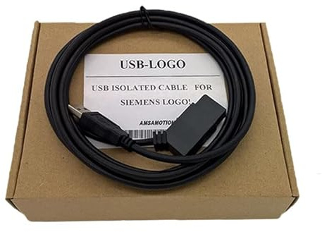 New Logo USB-Kabel USB PLC Programmierkabel für Siemens Logo!-Serie, isolierte Schnittstelle, für 6ED1057-1AA01-0BA0 Ersatz